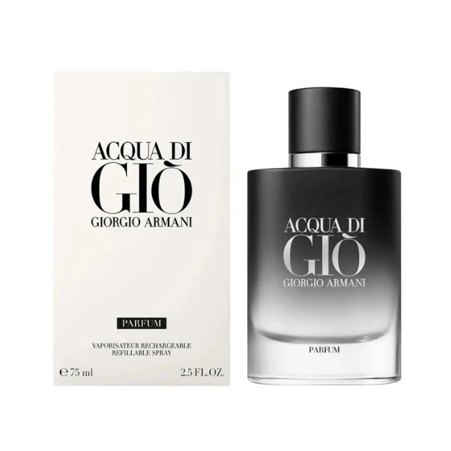 ACQUA DI GIÒ – PARFUM RECHARGEABLE 75 ml - Giorgio Armani